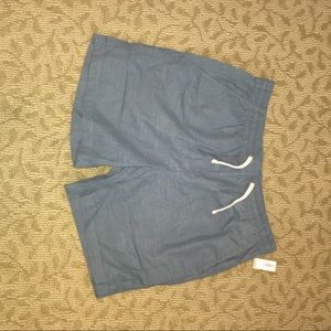 Blue green shorts for men